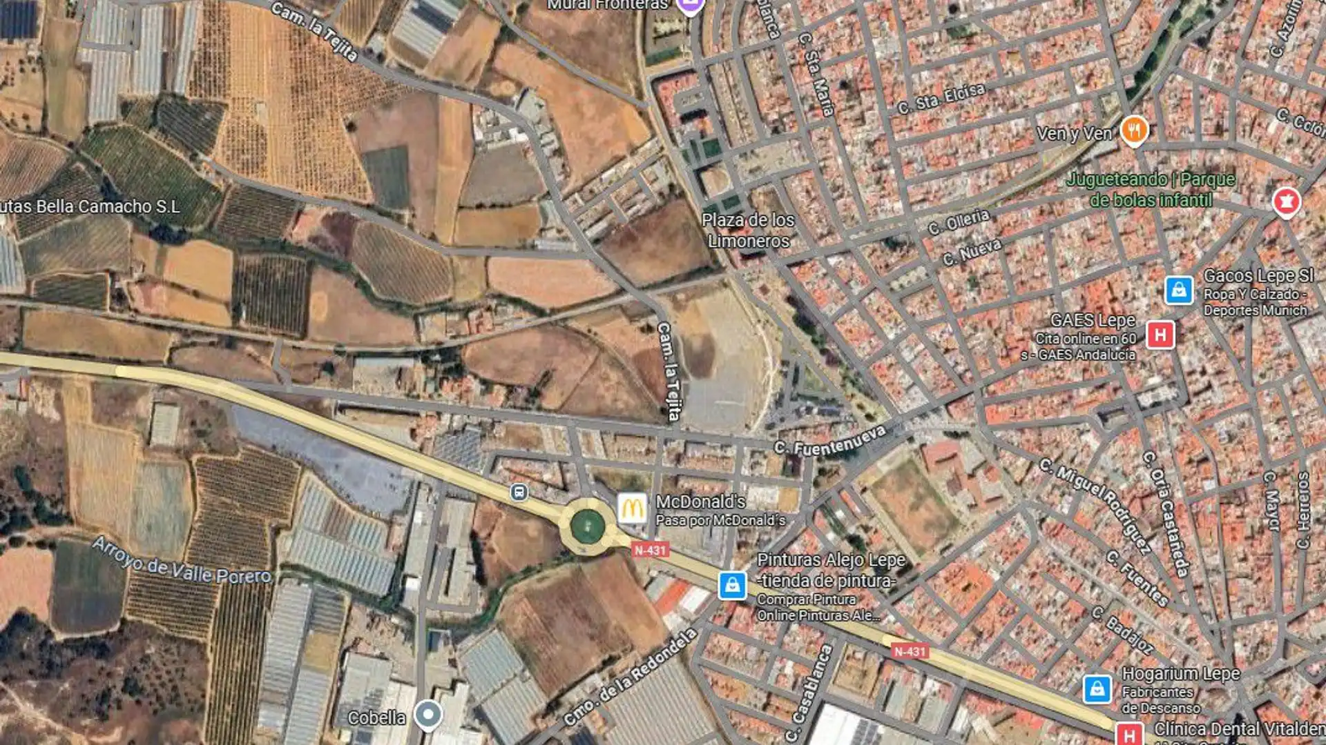 Vista exterior de Finca rústica en venta en Lepe