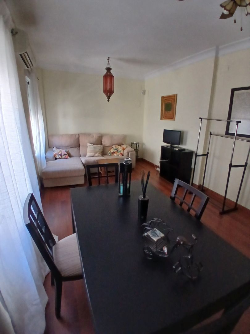 Living room of Flat to rent in  Huelva Capital  with Air Conditioner, Storage room and Furnished