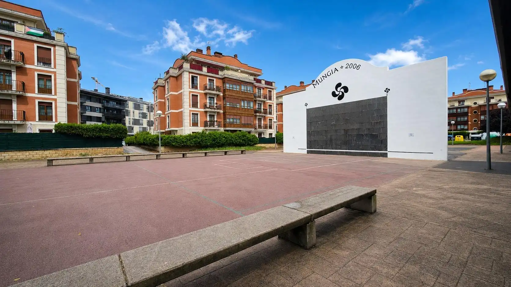Exterior view of Flat for sale in Mungia  with Air Conditioner, Heating and Community pool