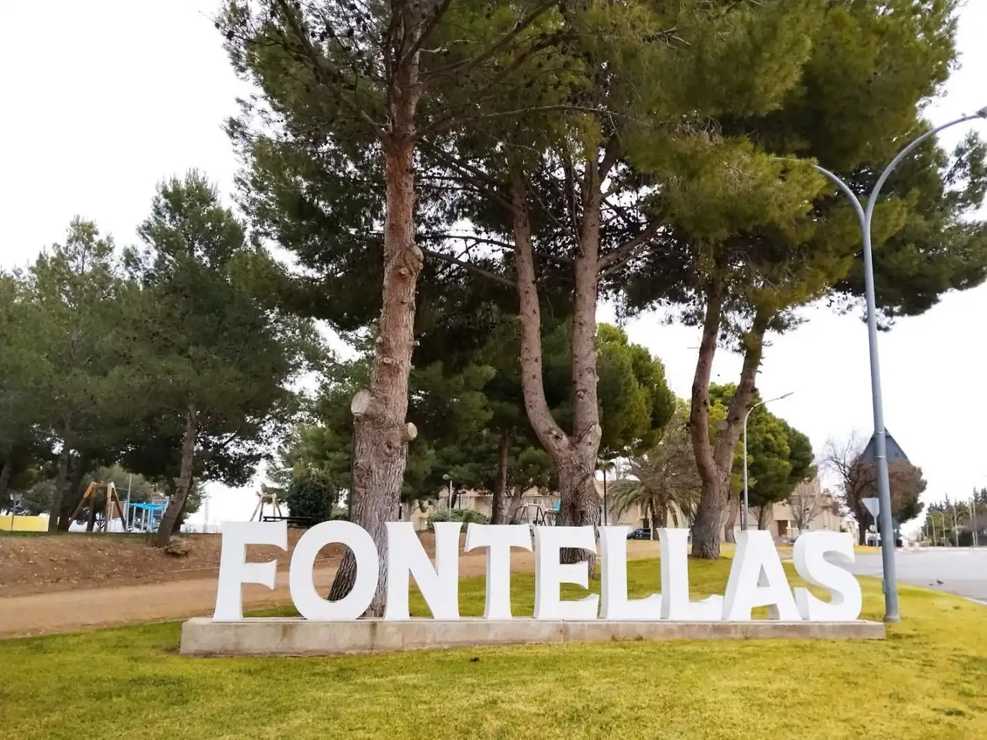 Vista exterior de Terreno en venta en Fontellas