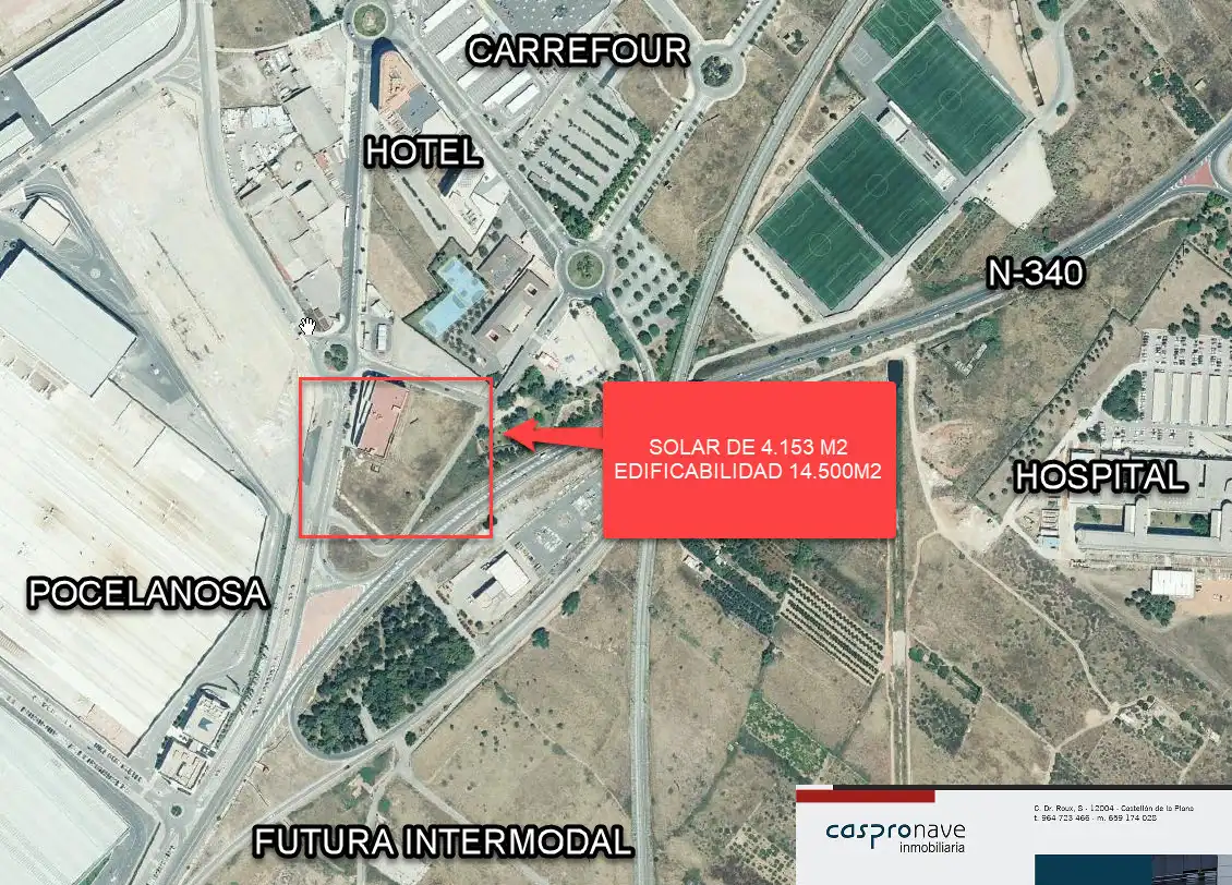 Terreno industrial en venta en Vila-real