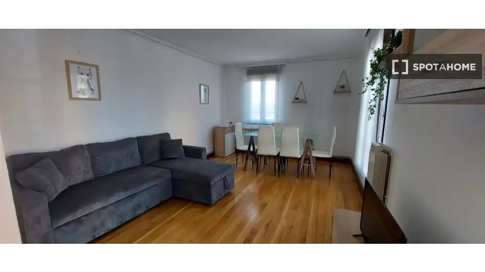 Living room of Apartments for share in Camargo  with Air Conditioner, Heating and Terrace