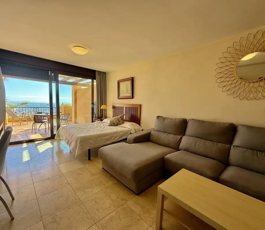 Bedroom of Flat for sale in Benalmádena  with Terrace, Furnished and Oven