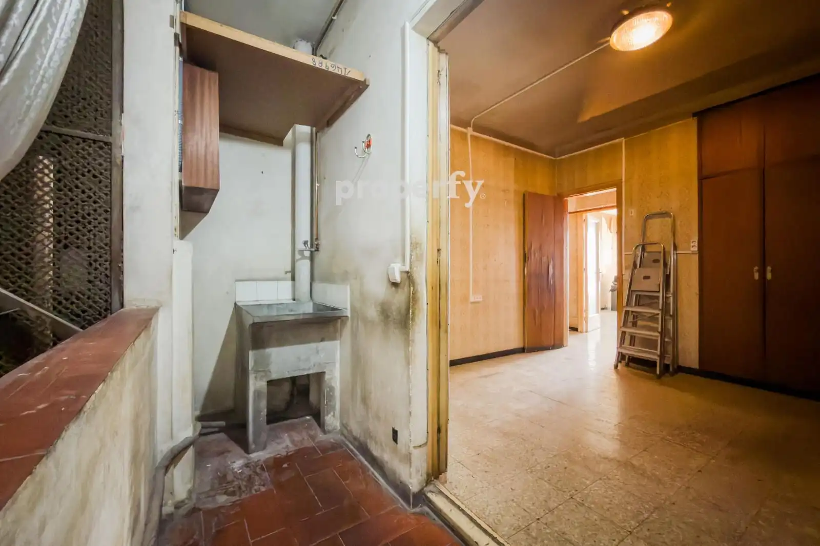 Cocina de Piso en venta en Barcelona con Calefacción, Terraza y Balcón