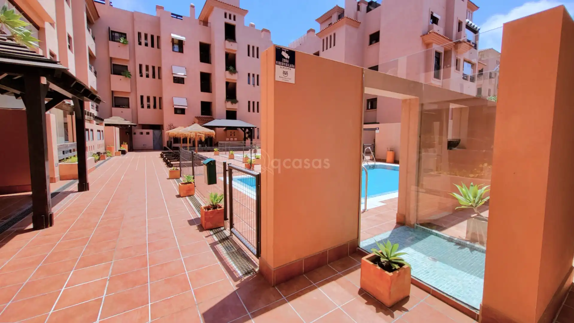 Swimming pool of Flat for sale in Benalmádena  with Air Conditioner, Terrace and Furnished
