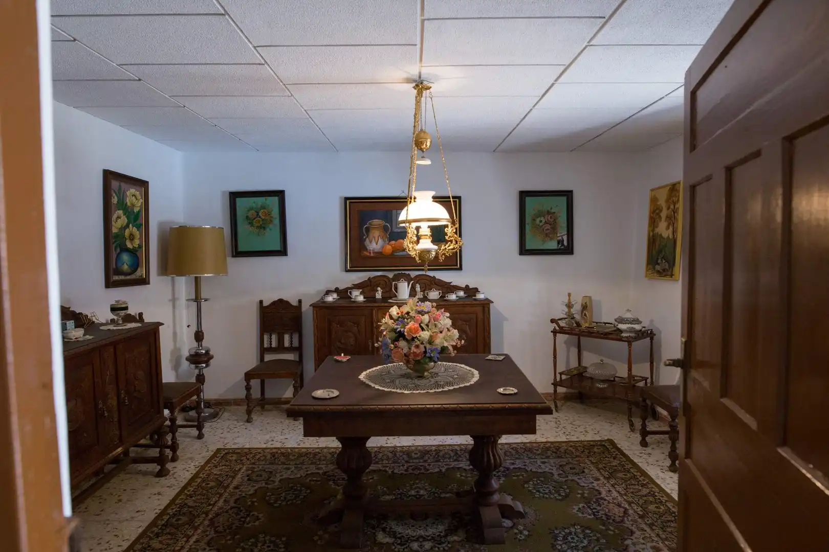 Dining room of Houses for sale in Gordoncillo  with Heating, Private garden and Storage room