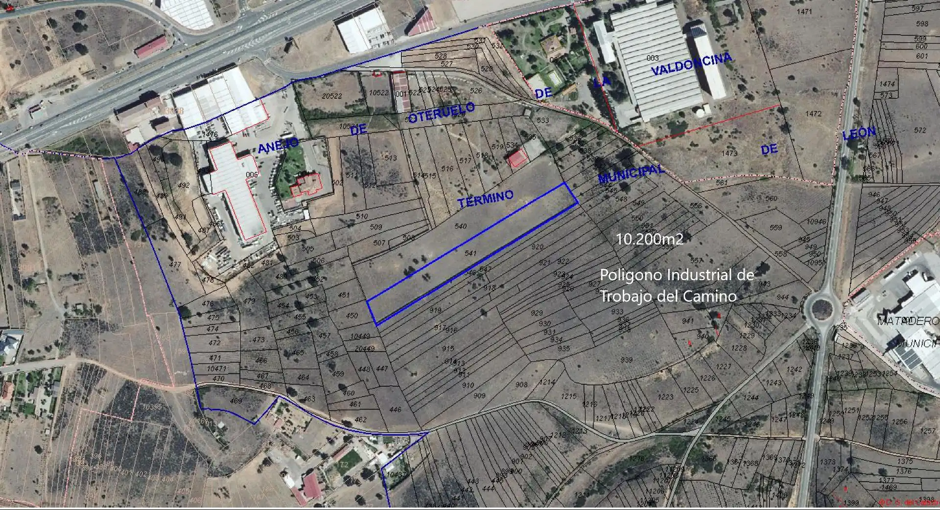 Terreny industrial en venda en León Capital 