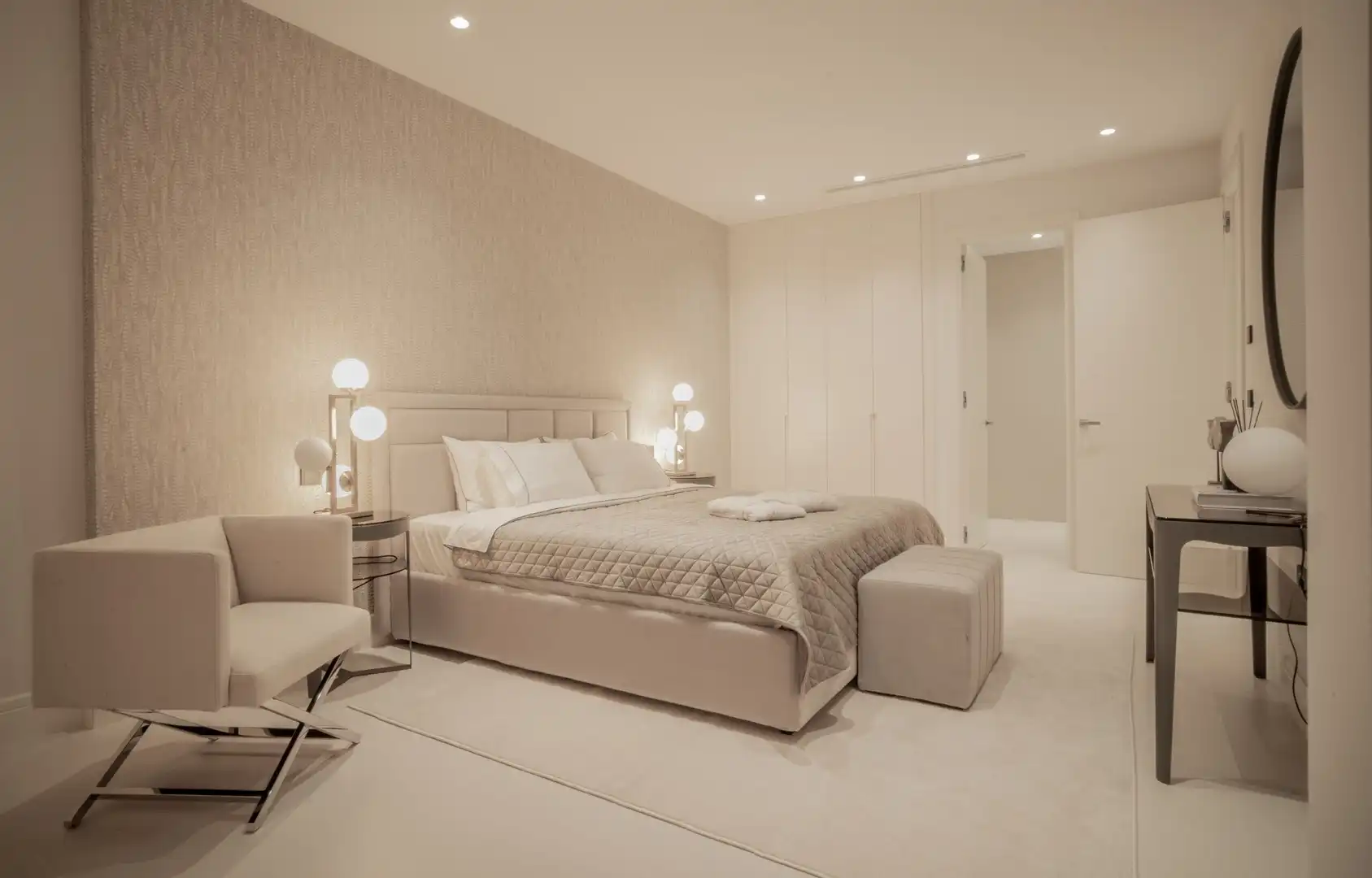 Habitación de Casa o chalet en venta en Marbella con Aire acondicionado, Calefacción y Jardín privado