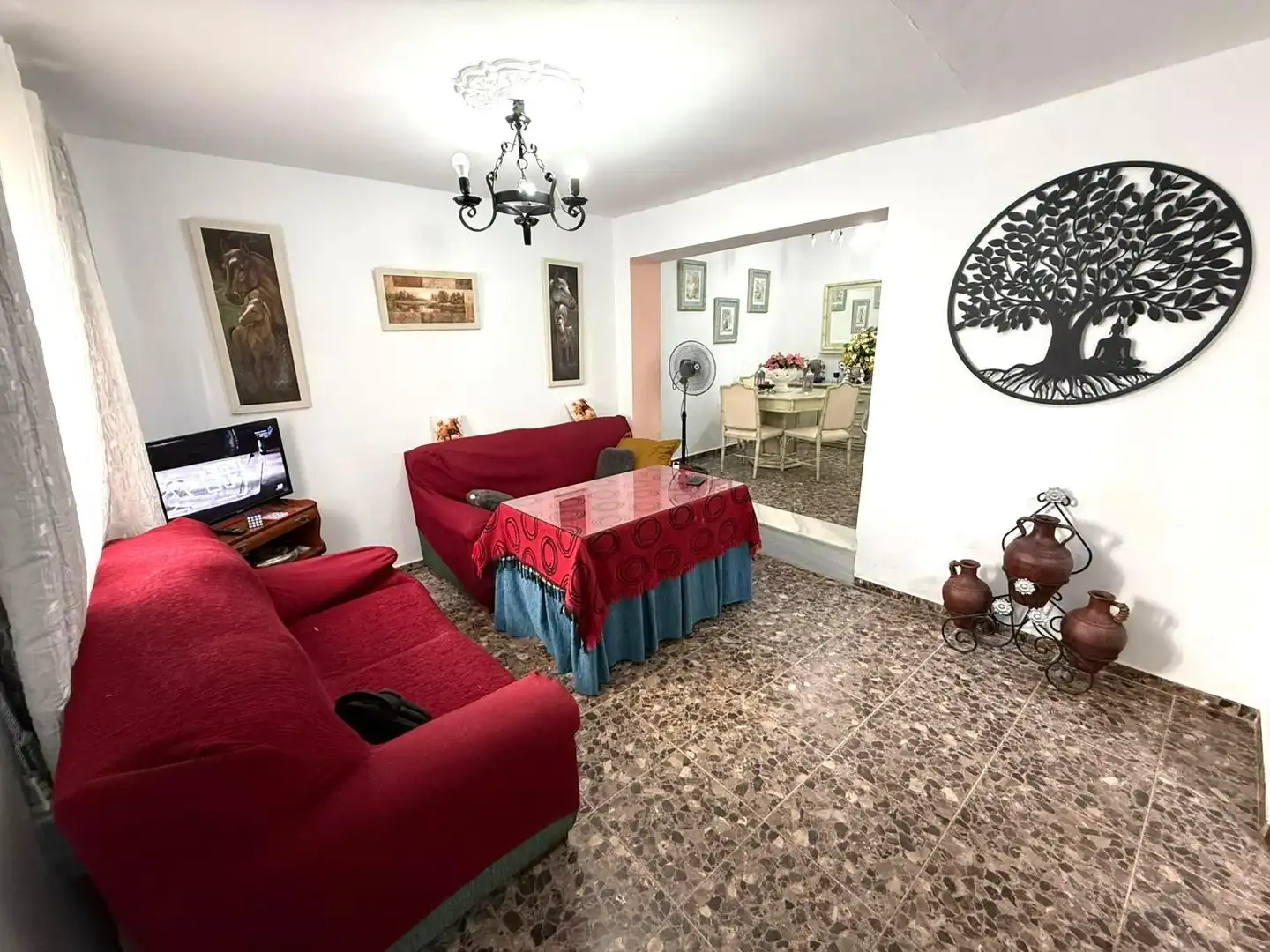 Wohnzimmer von Haus oder Chalet zum Verkauf in Burguillos mit Terrasse