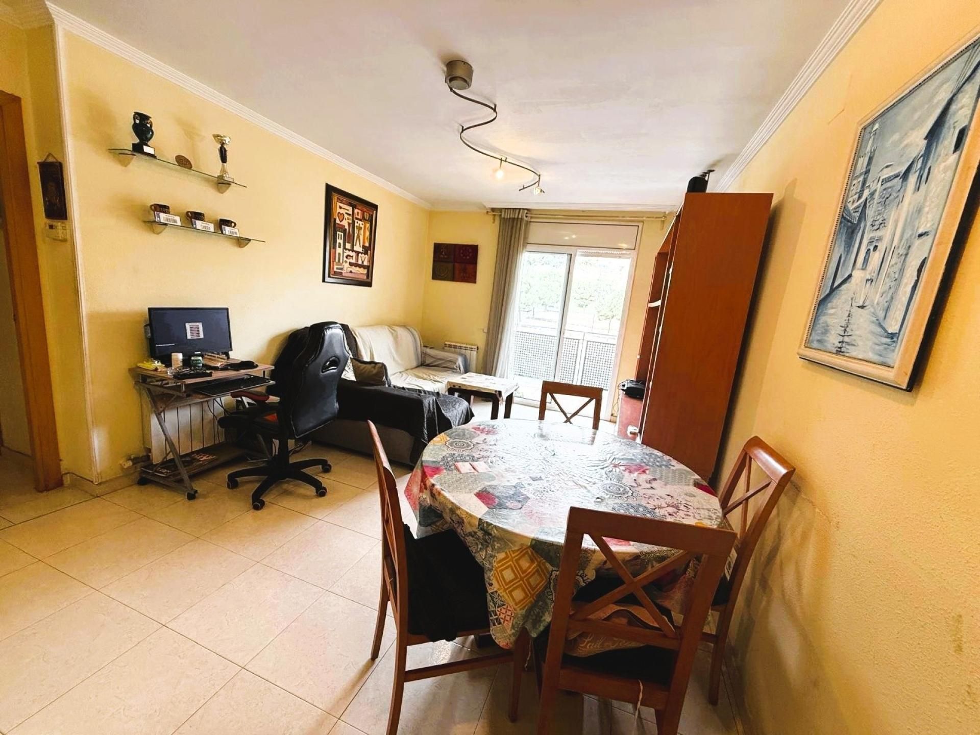 Sala d'estar de Pis en venda en Pineda de Mar amb Aire condicionat i Piscina comunitària