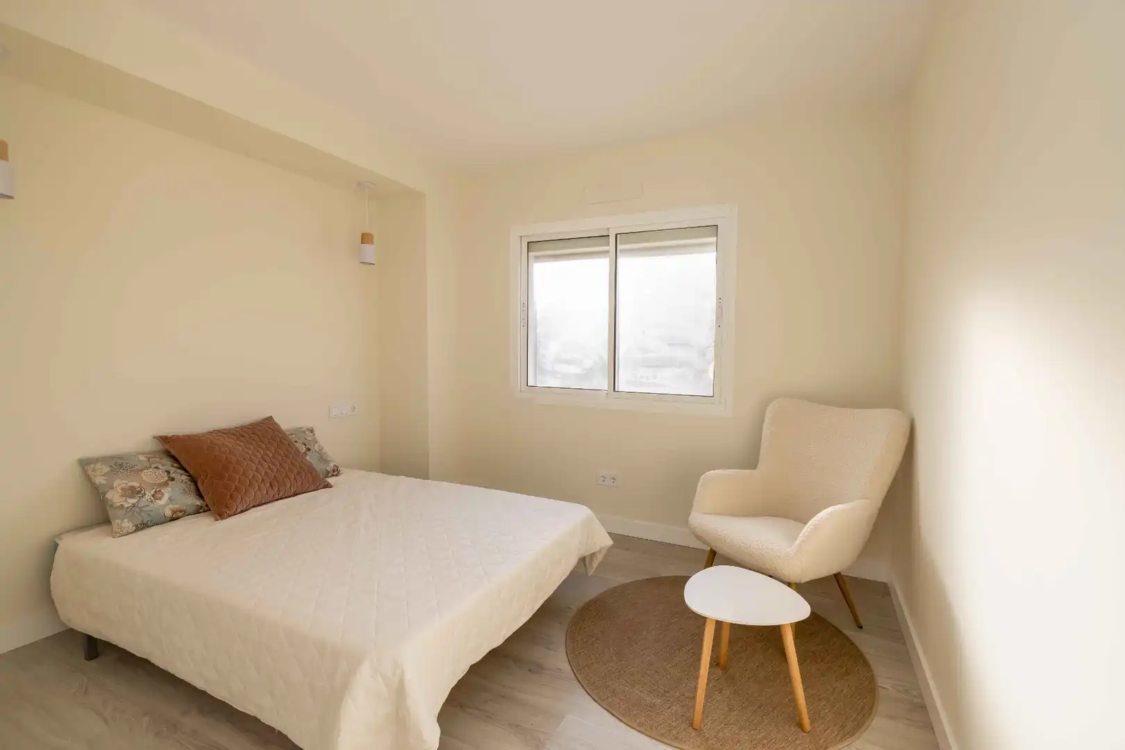 Schlafzimmer von Wohnung zum Verkauf in Málaga mit Klimaanlage, Heizung und Terrasse