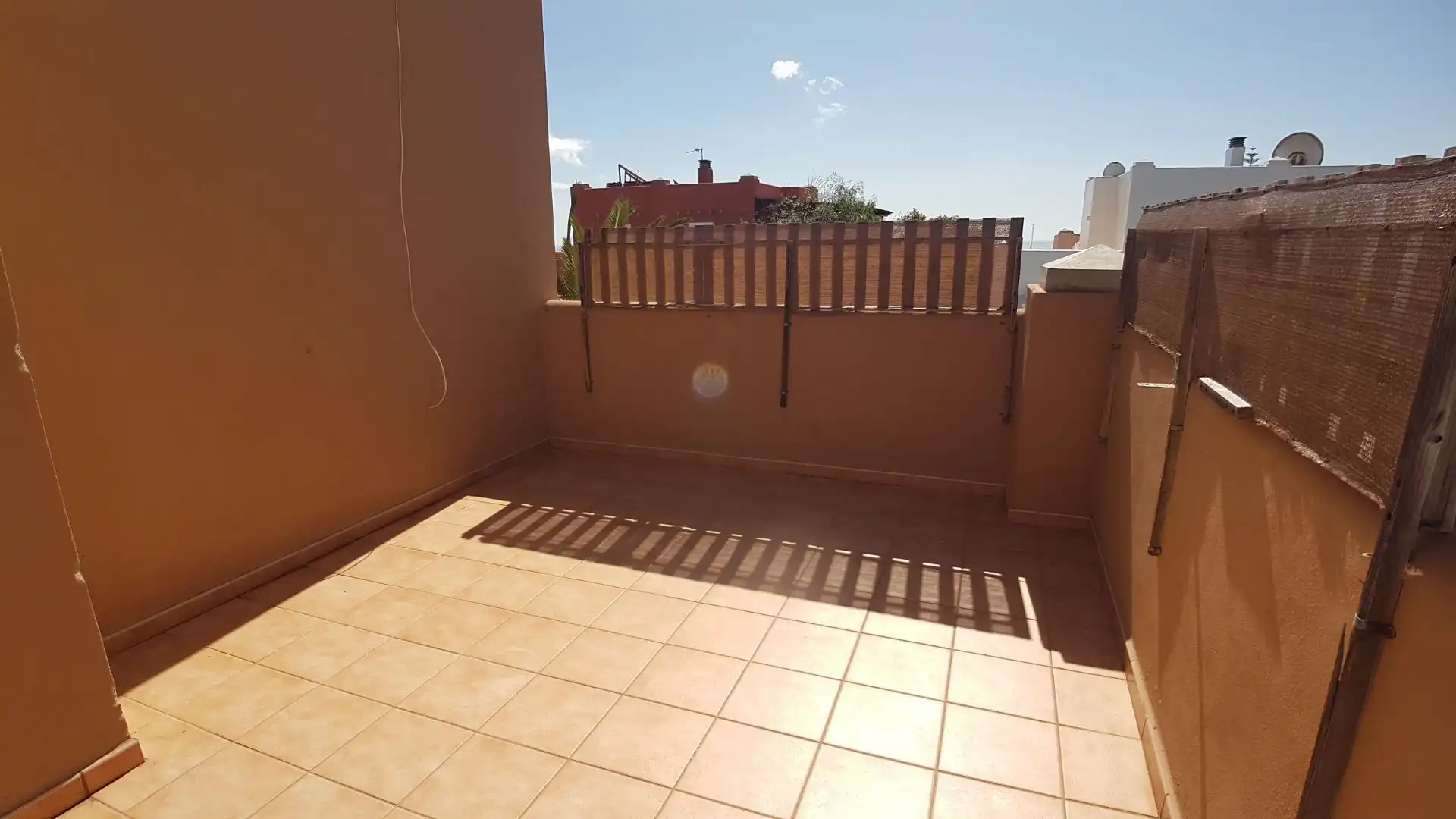 Terraza de Dúplex en venta en La Oliva con Jardín privado