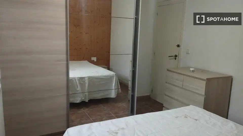 Bedroom of Flat for share in Sant Quirze del Vallès  with Air Conditioner, Terrace and Furnished
