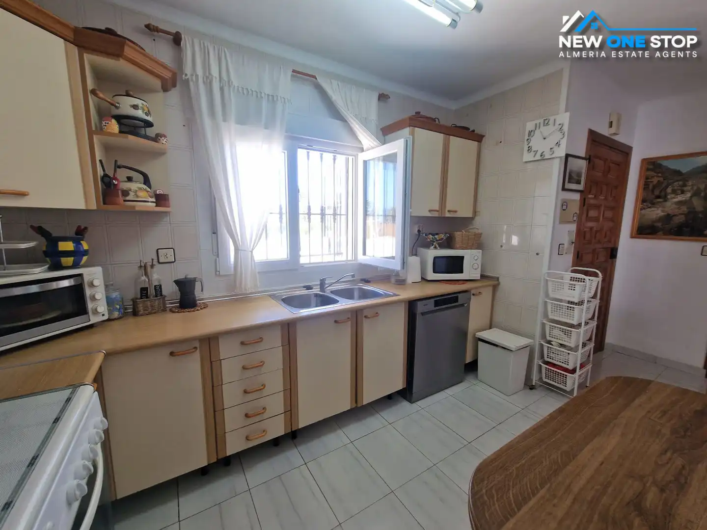 Kitchen of Houses for sale in Mojácar  with Air Conditioner, Terrace and Storage room