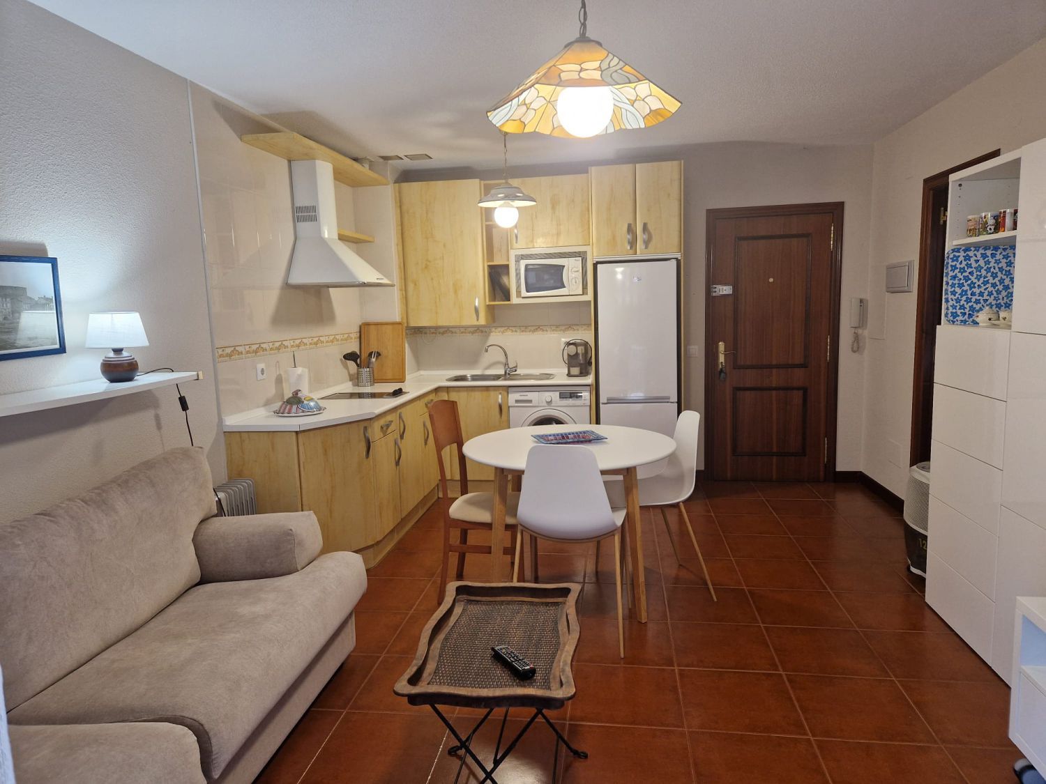 Kitchen of Flat for sale in San Vicente de la Barquera  with Terrace, Storage room and Furnished