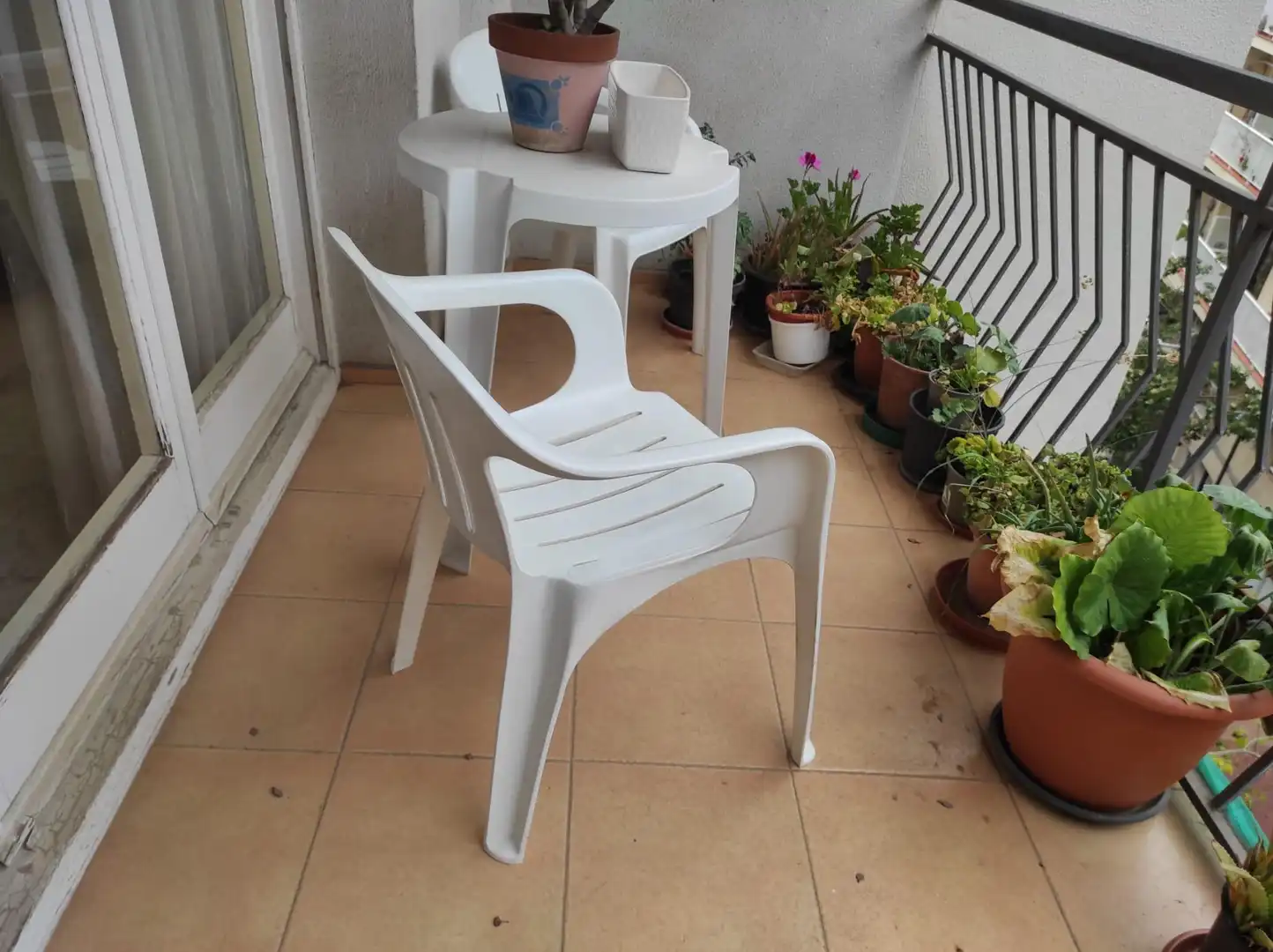 Balcony of Flat for sale in Esplugues de Llobregat  with Air Conditioner, Heating and Terrace
