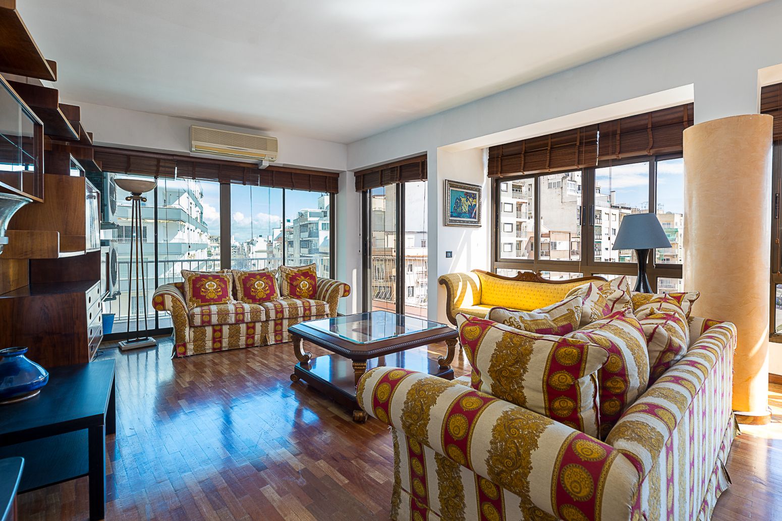 Sala d'estar de Àtic en venda en  Palma de Mallorca amb Aire condicionat, Calefacció i Terrassa