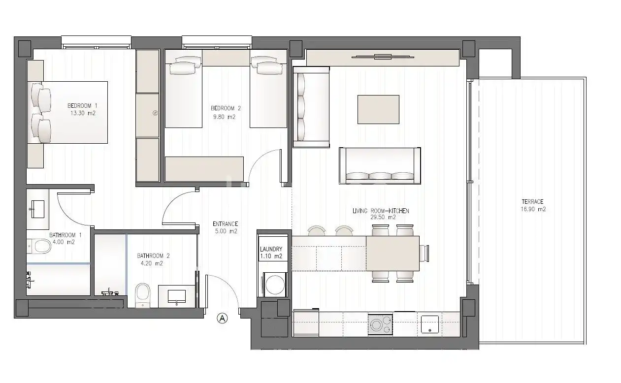 Appartement avec piscine à vendre à Marina Botafoc - Platja de Talamanca, imagen 18