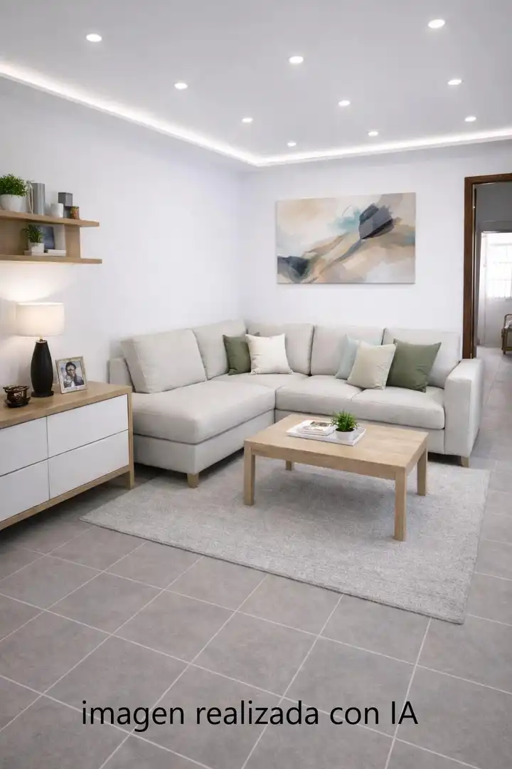 Sala d'estar de Casa o xalet en venda en San Fernando