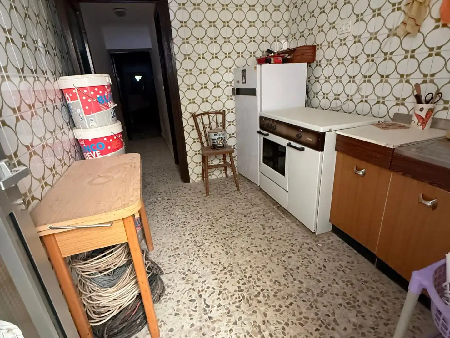 Cuina de Casa o xalet en venda en Botorrita amb Terrassa