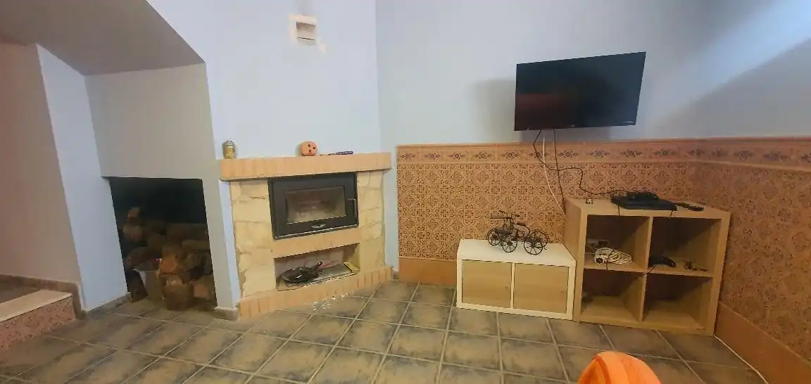 Sala d'estar de Casa adosada en venda en Hellín amb Aire condicionat, Calefacció i Parquet