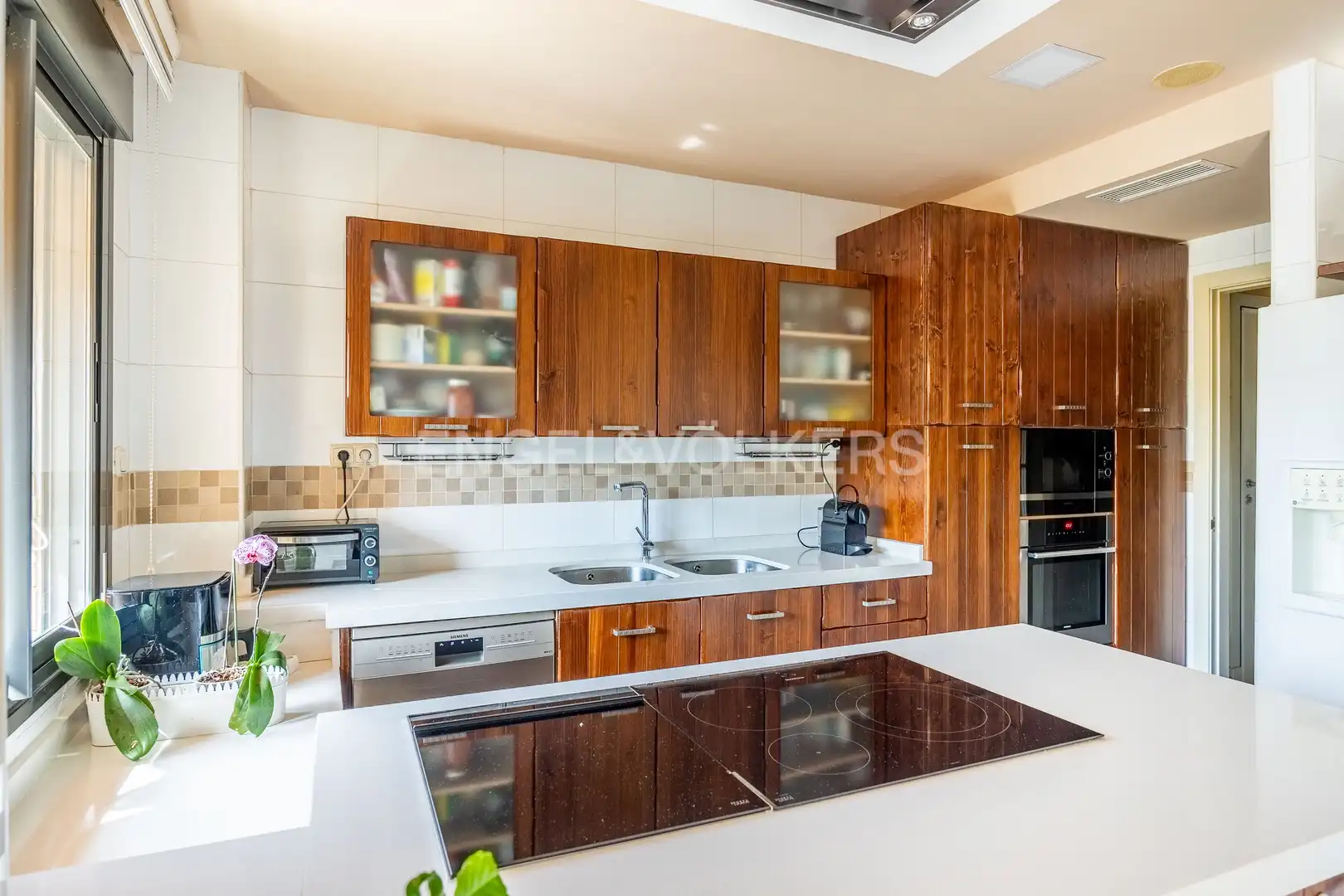 Kitchen of Flat for sale in Sevilla  with Air Conditioner, Heating and Private garden