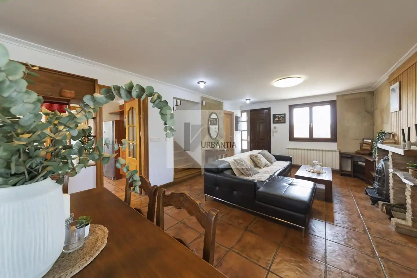 Sala d'estar de Casa o xalet en venda en Olóriz / Oloritz amb Aire condicionat, Calefacció i Jardí privat