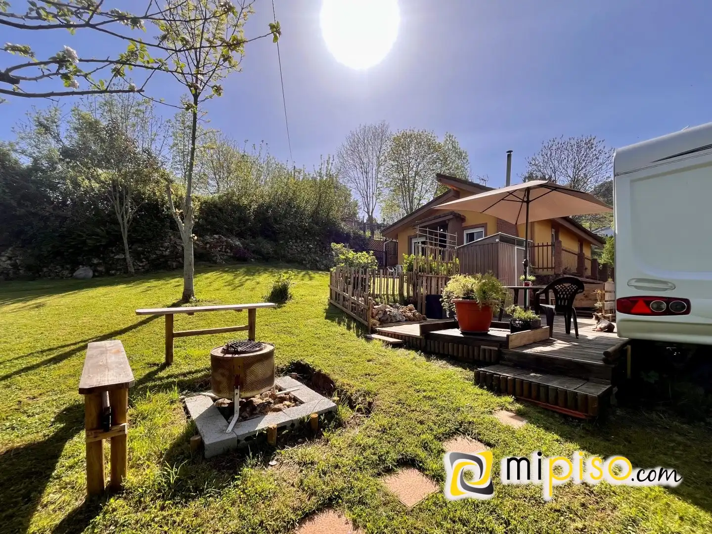 Jardín de Casa o chalet en venta en Voto con Calefacción, Jardín privado y Amueblado