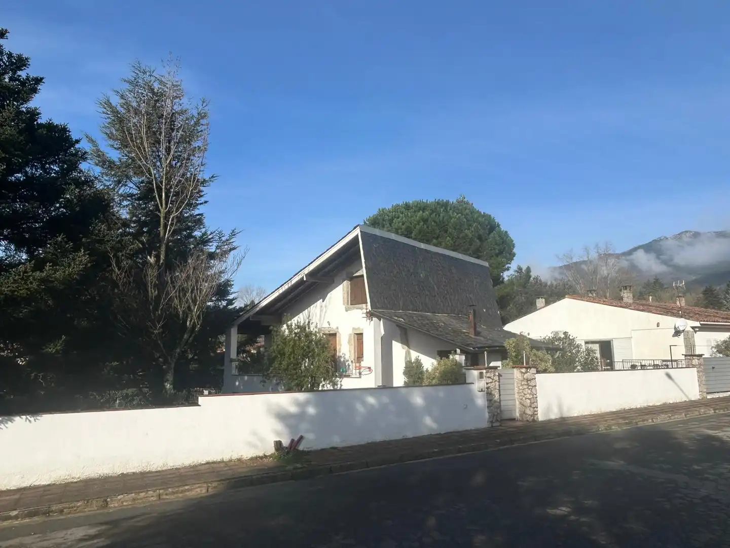 Exterior view of Houses for sale in Maçanet de Cabrenys  with Private garden, Swimming Pool and Furnished