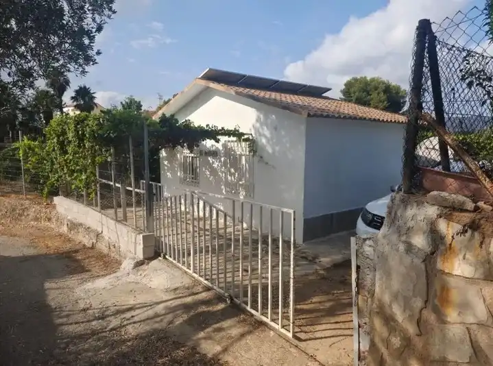 Vista exterior de Finca rústica en venda en Gandia amb Jardí privat, Terrassa i Moblat