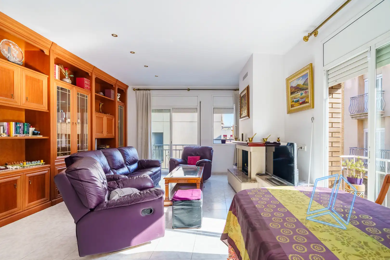 Sala de estar de Casa adosada en venta en Gavà con Terraza y Balcón