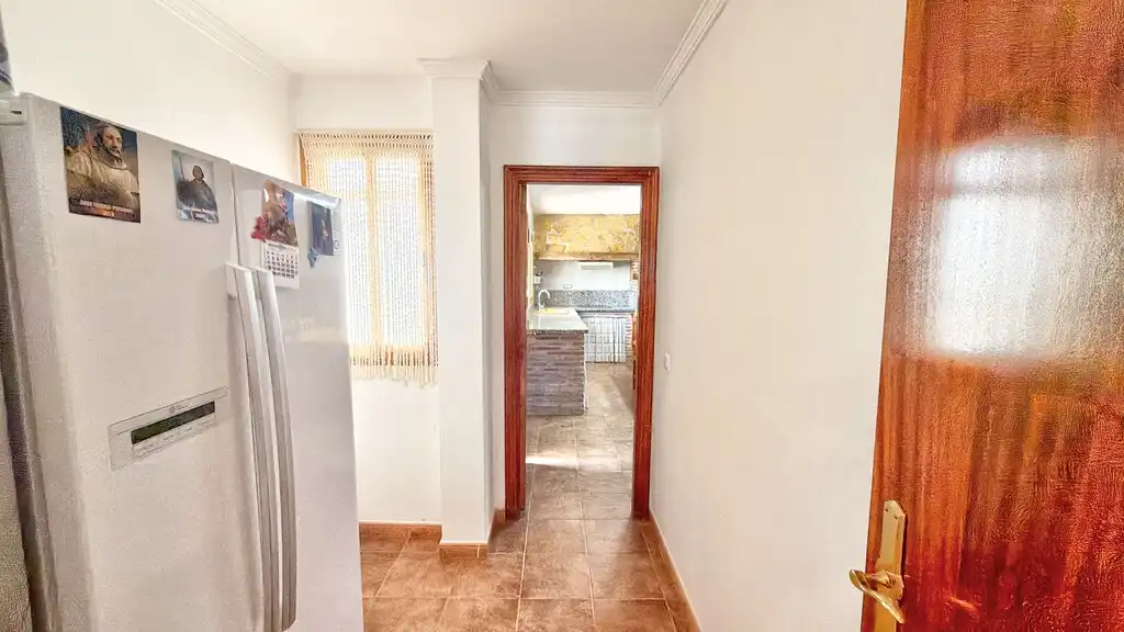 Cocina de Finca rústica en venta en Periana con Aire acondicionado, Jardín privado y Terraza