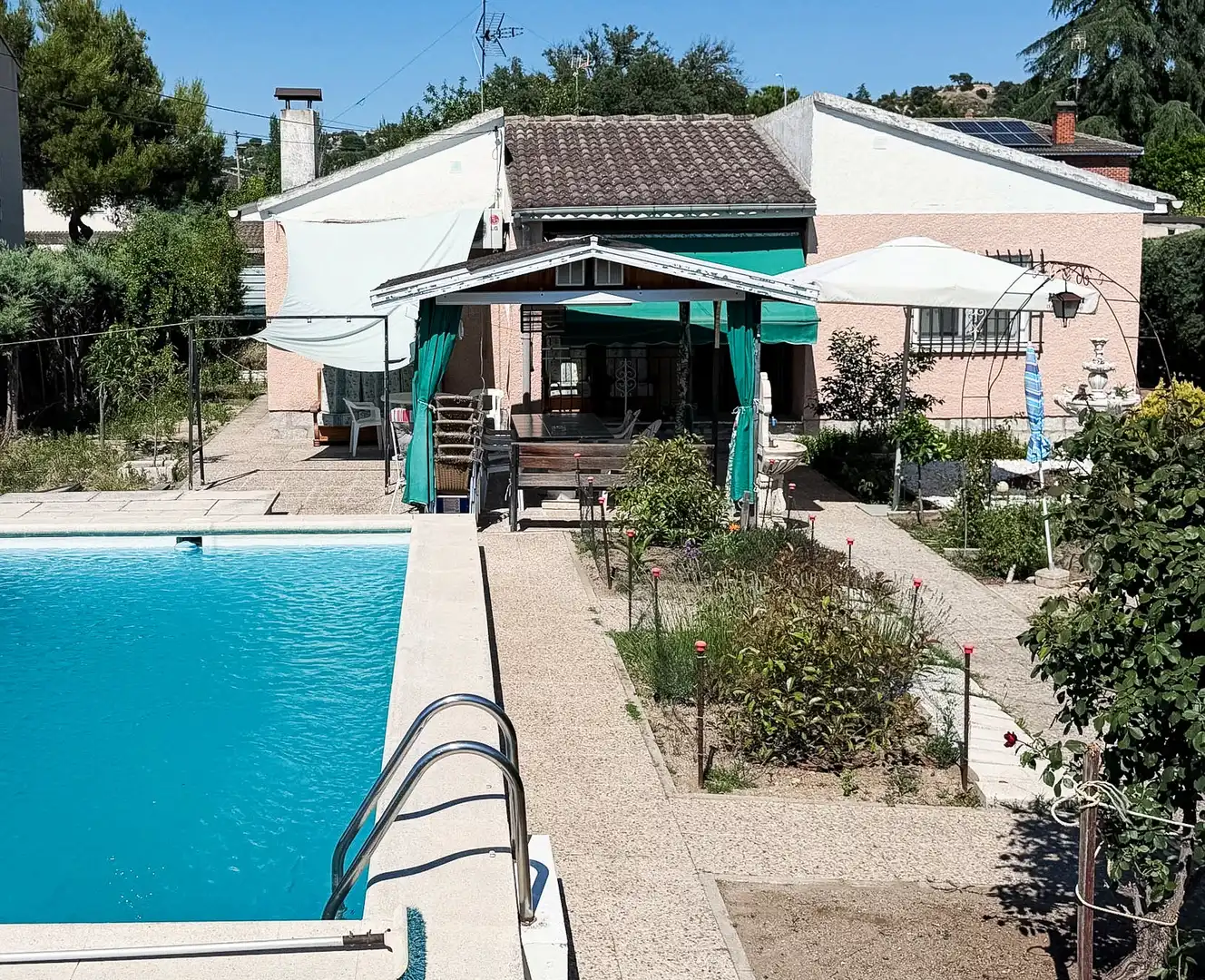 Piscina de Casa o chalet en venta en Santa Cruz del Retamar con Calefacción, Jardín privado y Terraza