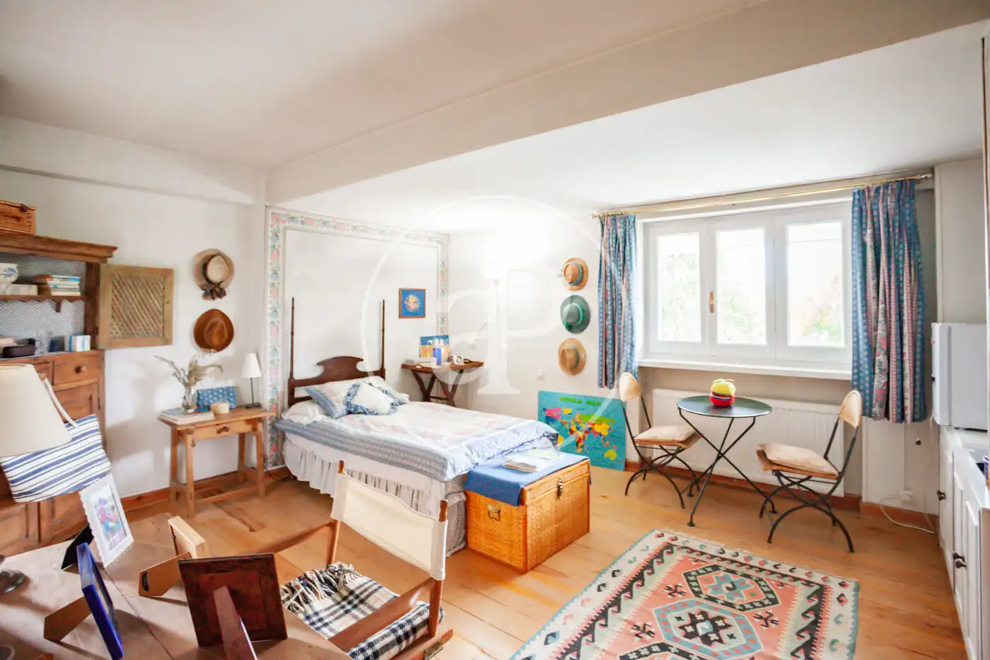 Bedroom of Houses for sale in Madrid  with Heating, Private garden and Terrace