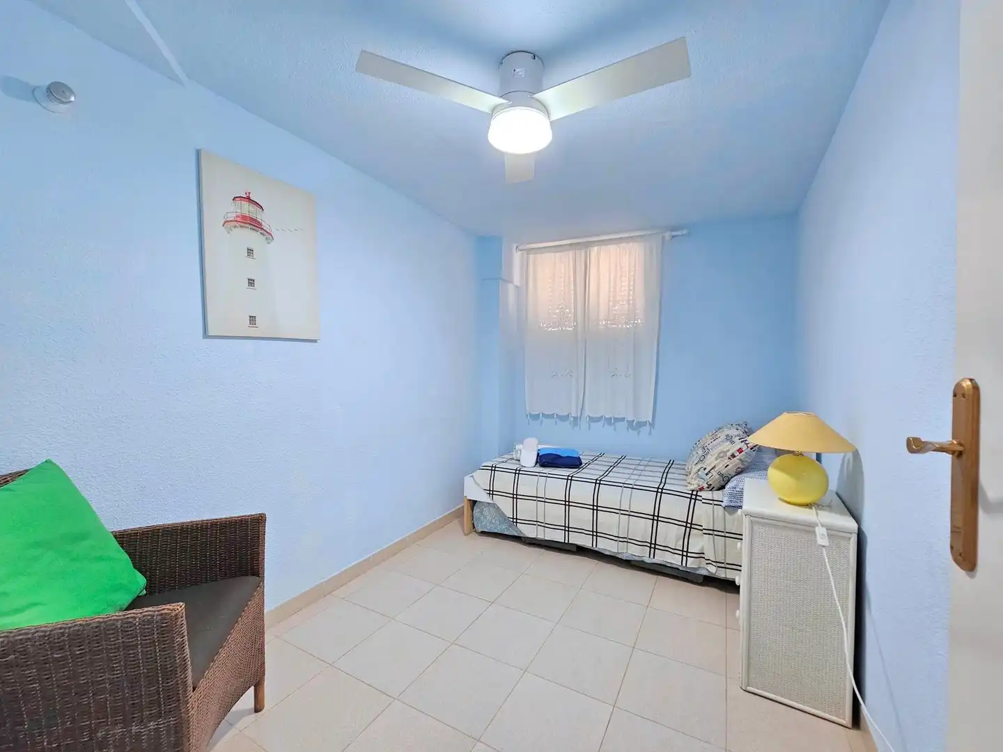 Bedroom of Detached homes for rent in La Manga del Mar Menor  with Air Conditioner, Heating and Terrace