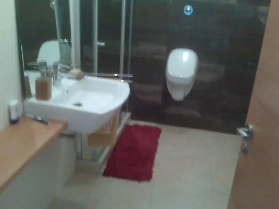Badezimmer von Dachboden zum Verkauf in Les Borges Blanques mit Klimaanlage und Balkon