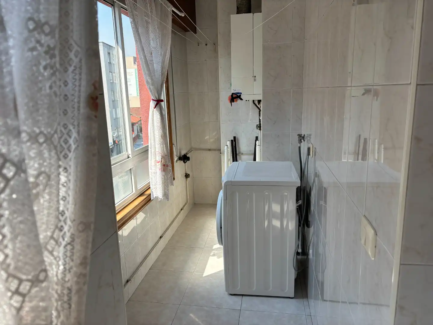 Terraza de Piso de alquiler en Culleredo con Calefacción, Parquet y Trastero