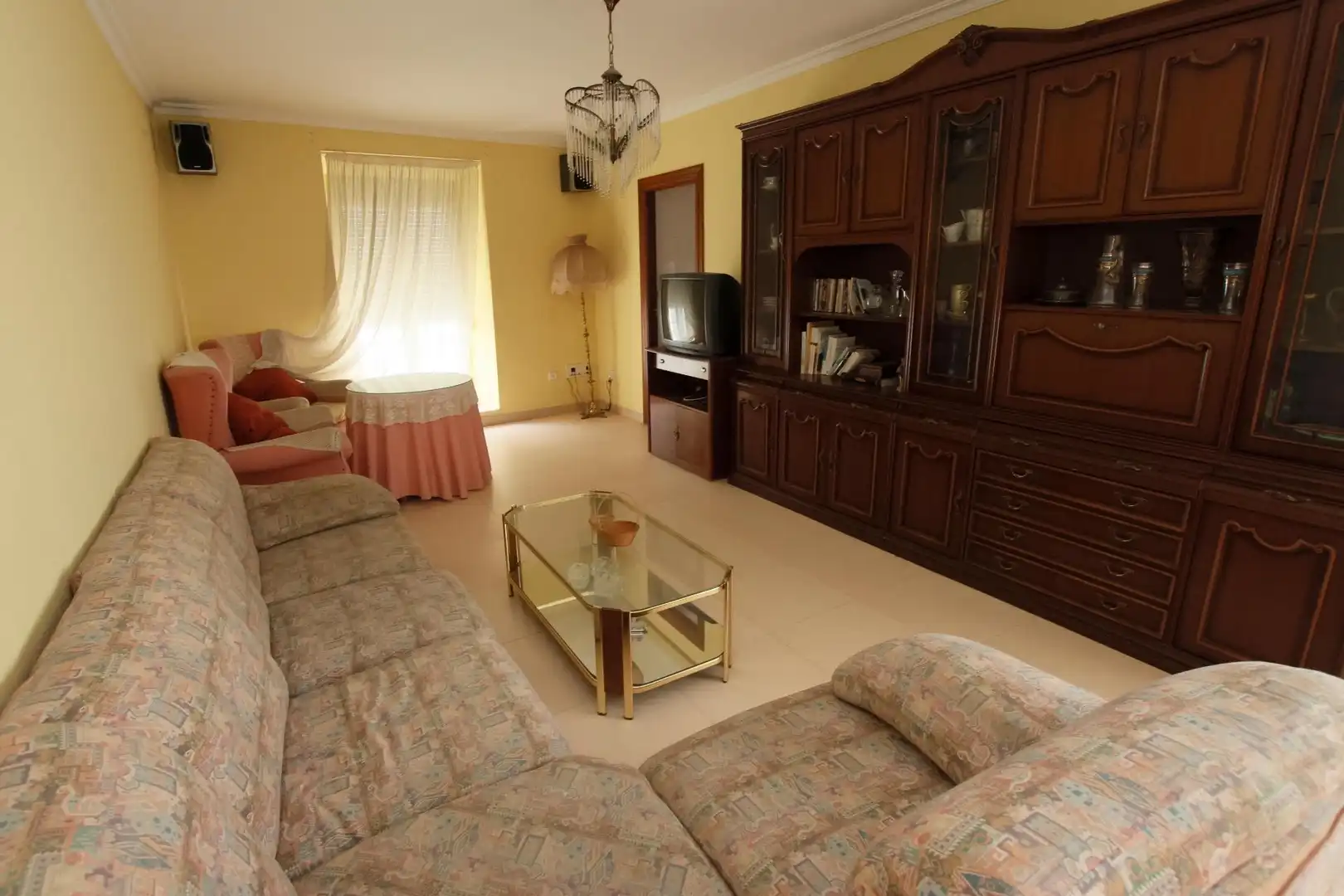 Sala de estar de Casa o chalet en venta en Montijo con Aire acondicionado, Calefacción y Terraza