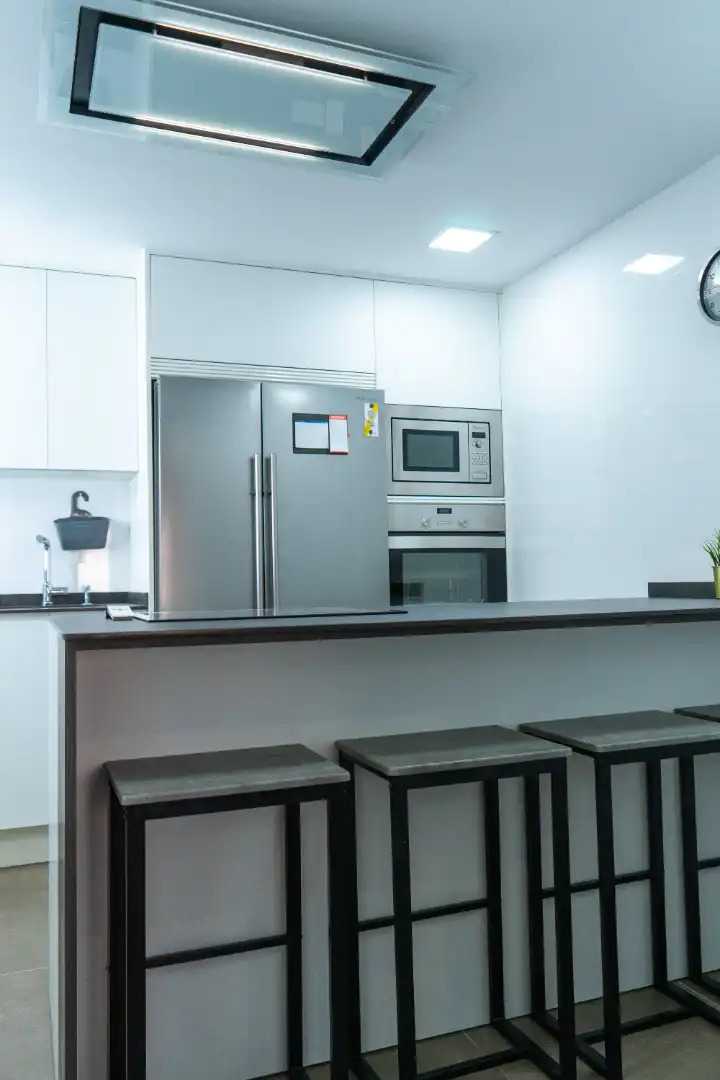 Kitchen of Flat for share in Zaragoza  with Air Conditioner, Heating and Private garden