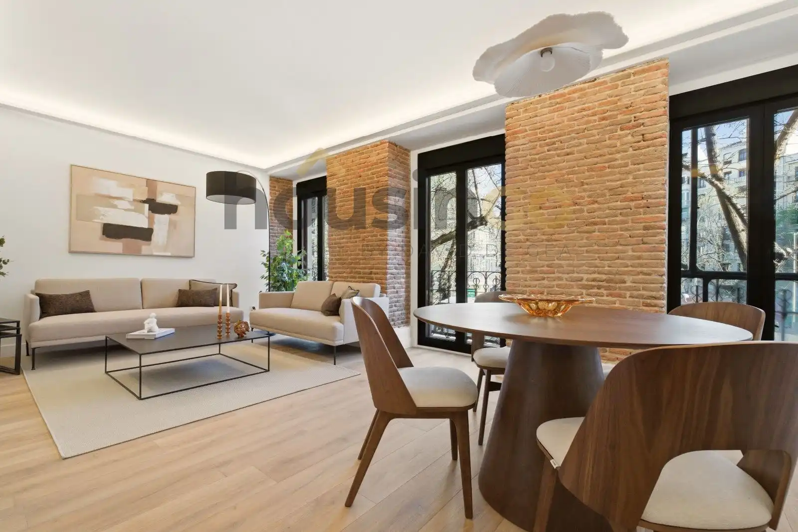 Sala d'estar de Pis en venda en Madrid amb Aire condicionat, Calefacció i Terrassa