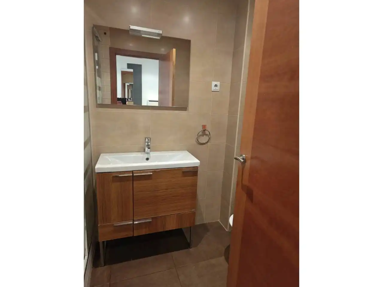 Bany de Apartament en venda en Terrassa