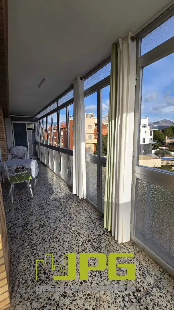 Exterior view of Flat for sale in El Campello  with Air Conditioner, Terrace and Furnished