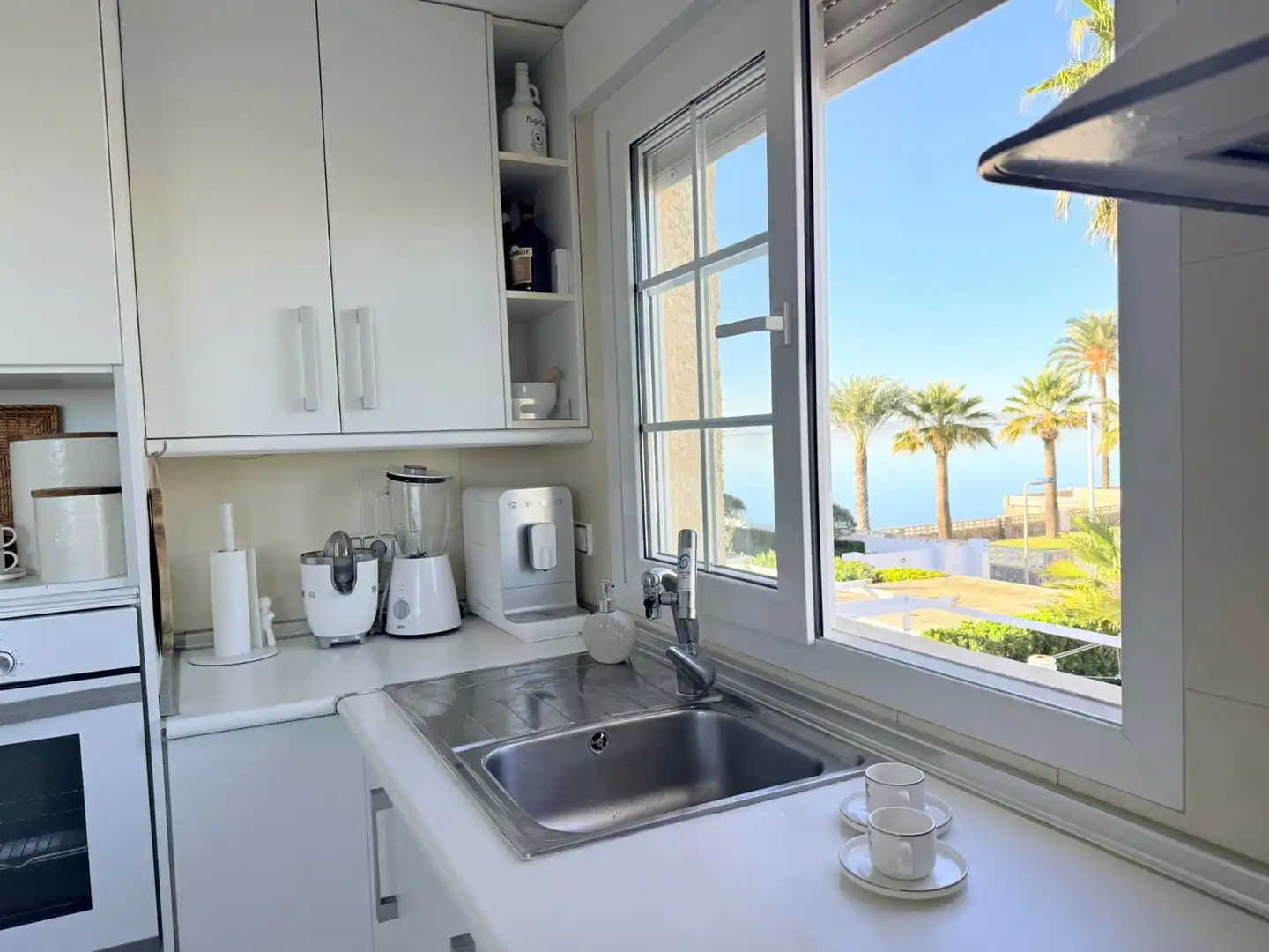Kitchen of Apartments for sale in La Manga del Mar Menor  with Air Conditioner, Terrace and Furnished