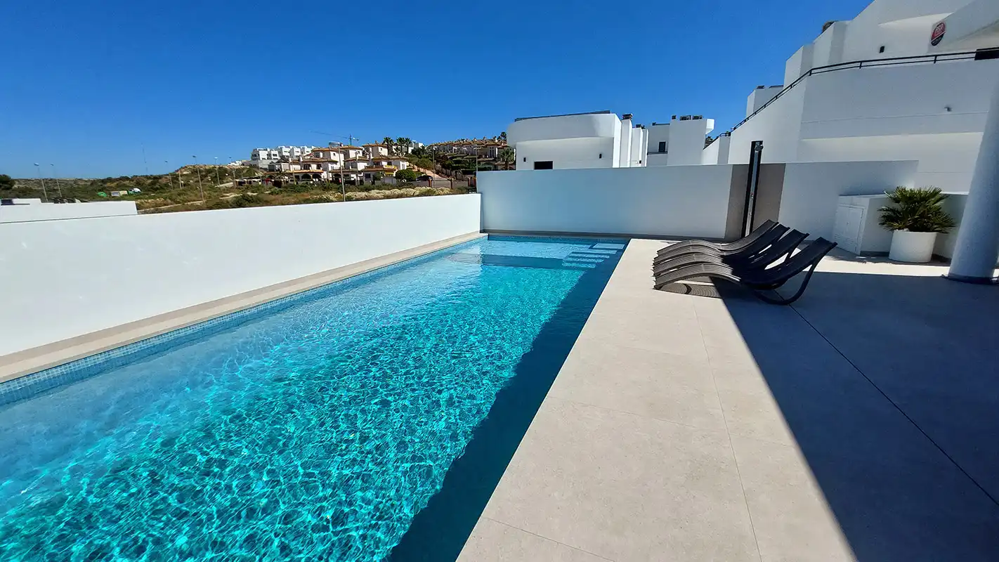 Piscina de Casa o chalet en venta en Rojales con Aire acondicionado, Calefacción y Jardín privado