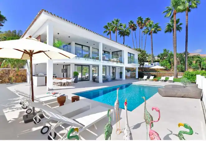Haus mit Pool zur Miete in Nueva Andalucía