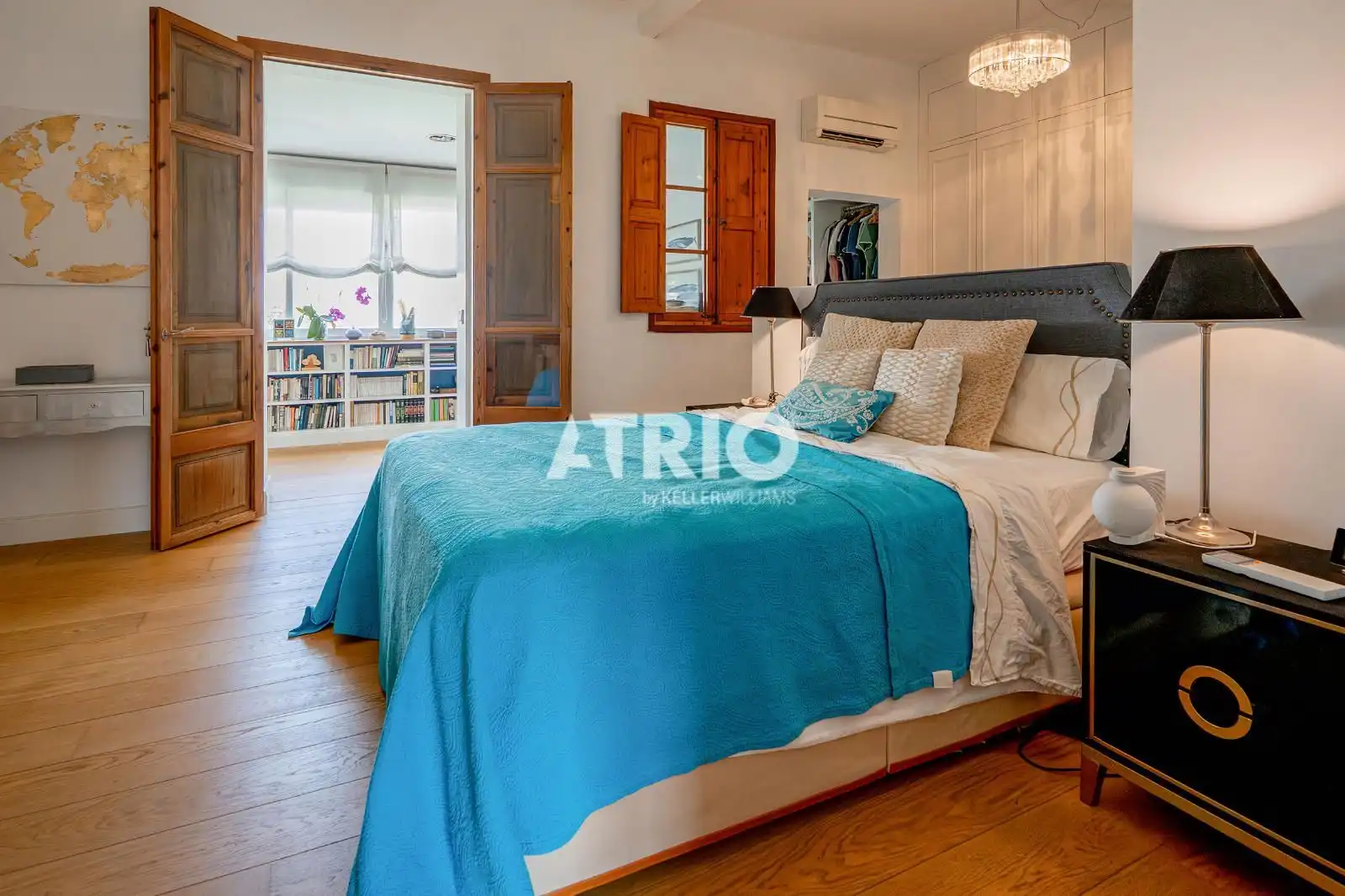 Bedroom of Houses for sale in  Palma de Mallorca  with Air Conditioner, Private garden and Terrace