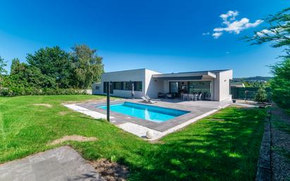 Swimming pool of House or chalet for sale in Gijón   with Air Conditioner and Swimming Pool