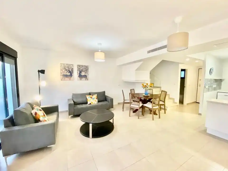 Living room of Houses for sale in San Javier  with Air Conditioner, Heating and Terrace