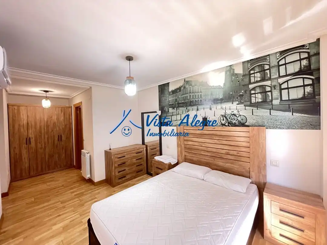 Bedroom of Apartments for rent in Haro  with Air Conditioner, Heating and Terrace