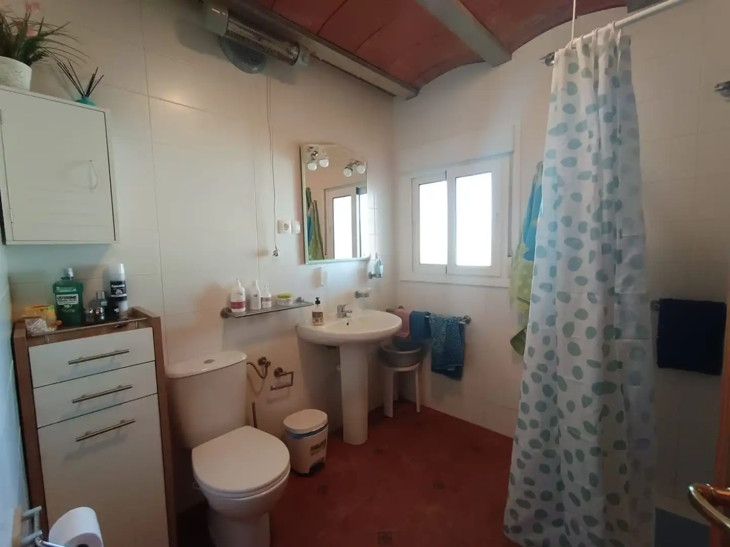 Baño de Finca rústica en venta en Monzón con Calefacción, Jardín privado y Terraza